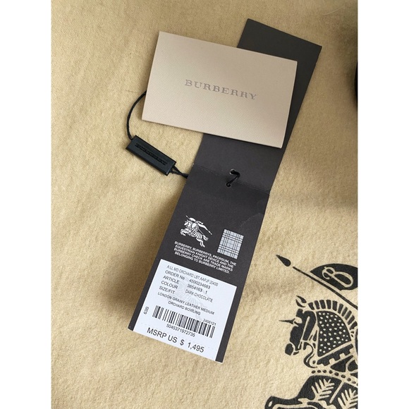 Burberry Orchard Bowling Handbag | Dark Chocolate - Picture 2 of 15